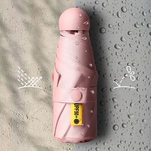 Sombrilla de Viaje Portátil con Protección Solar UPF 50+ y Bloqueador UV, Diseño de Logotipo Personalizado y Colorido, Regalo Promocional para Mujeres - Product Image 4