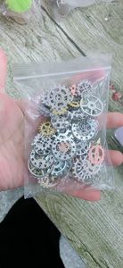 Pièces de montre-bracelet steampunk vintage, engrenages, roues, steampunk, beaucoup de pièces, fabrication de bijoux DIY, accessoires, 12-40 mm - Product Image 3