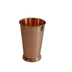 Pure Copper Pint Glass for Drinking Water Health benefit Copper Pint Tumbler