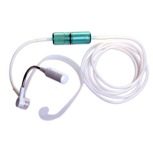 Auriculares Yuwell con tubo de inhalación de oxígeno, estilo de auricular con enchufe universal, apto para modelos 7F, 3F, 8F, 9F, color blanco - Product Image 1
