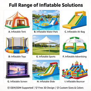 Tente de simulation de golf gonflable de haute qualité, portable, pour intérieur et extérieur, avec écran de projection - Product Image 6