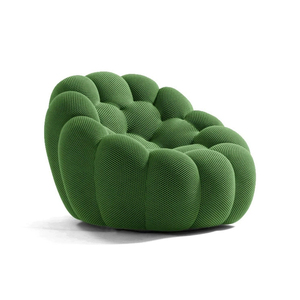 Small Apartment Football Single <b>Sofa</b> Cross-Border Compression Lazy Bubble <b>Sofa</b> Reclining Sleeping Features <b>Sponge</b> Set Included - Product Image 3