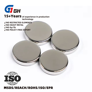 Aimants en néodyme personnalisés N35 N38 N40 N42 N45 N48 N50 N52 N54 N55, fins, plats, ronds, en bloc ou en <span class=keywords><strong>barre</strong></span>, matériaux magnétiques puissants en terres rares - Product Image 1