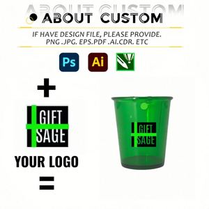 Verres à shot créatifs avec logo personnalisé sur chaîne de perles, accessoires de jeu personnalisés, fournitures pour fêtes d'Halloween et d'anniversaire - Product Image 2
