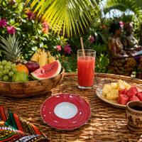 Op maat bedrukte, milieuvriendelijke melamine serviesset, vaatwasserbestendig, inclusief bestek, onbreekbare borden en kommen voor restaurants