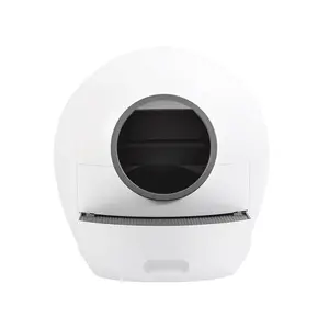 New Type Plastic Closed Automatic Intelligent Wifi Automatic Robot Smart Self Cleaning Cat Litter Box