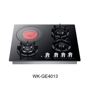 Fabbrica che offre fornello a Gas <span class=keywords><strong>da</strong></span> cucina in vetro a 4 fuochi Oem senza <span class=keywords><strong>forno</strong></span> con bruciatore elettrico a piastra riscaldante - Product Image 1