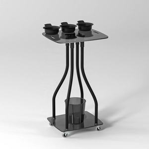 Mueble de Almacenamiento para Barra de Diseño Moderno K, Estación de Peluquería y Barbería, Equipo de Estilismo, Salón de Belleza, Cocina - Product Image 3