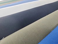 Imperméable en gros 100 polyester sergé tissu gabardine vêtements de travail tissu pour uniforme