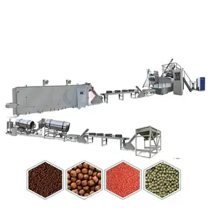 China factory Pellet Pet dog food extruder animal feed processing machinery