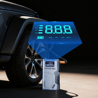 Compresseur d'air portable sans fil numérique rechargeable automatique pour gonflage de pneus de voiture