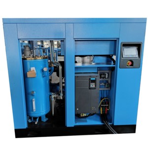 Factory Price Energy Saving 100hp 75Kw 8 <b>Bar</b> 12Nm3/min PM VSD Industrial Screw Air Compressor - Product Image 4