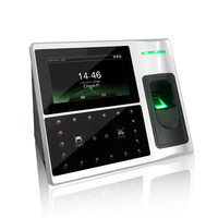 Sistema de Control de Asistencia con Huella Dactilar y Reconocimiento Facial, Tarjeta SIM, Gran Capacidad de Usuario, 4G Inalámbrico y Batería de Litio Integrada
