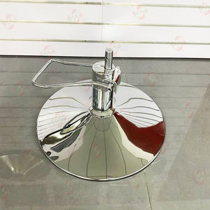 550/520สำหรับร้านเสริมสวยผมผู้หญิงอะไหล่ฐานเก้าอี้ตัดผมสีทอง/เงิน - Product Image 2