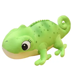 Poupée caméléon jouet en peluche pour enfants, belle poupée lézard cadeaux pour enfants