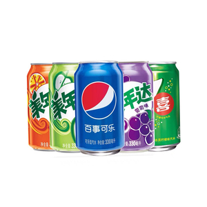 <span class=keywords><strong>Refresco</strong></span> de Frutas <span class=keywords><strong>Mirinda</strong></span> y Bebidas Carbonatadas Bajas en Grasa, 330 ml, Bebidas Enlatadas en Lata con 4 Sabores, Alta Calidad, Listas para Beber - Product Image 3