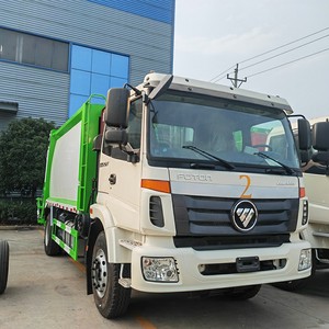 Camions compacteurs de déchets Foton 4X2 10-12 CBM, fabricant de camions compacteurs de déchets ISUZU - Product Image 1