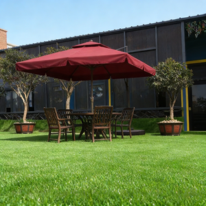 <span class=keywords><strong>Gazon</strong></span> artificiel extérieur en rouleau 4mx25m, tapis d'herbe synthétique, <span class=keywords><strong>gazon</strong></span> synthétique artificiel, pelouse artificielle - Product Image 1