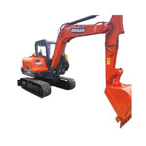 รถขุดมือสอง Doosan DX55 รถขุดขนาดเล็ก อุปกรณ์เคลื่อนย้ายดิน เครื่องจักรขุดดิน Doosan รถขุดขาย - Product Image 1