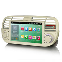 Erisin ES8550FW 7 \ "Android 13,0 IPS GPS Estéreo SWC DTV DSP Autoradio para Fiat 500/500C/500S 500E OBD2 Función Amplificador 1 año