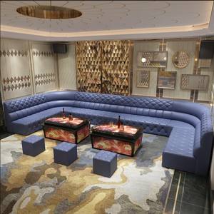 بيع بالجملة أريكة النادي والجلود الجديدة بار من الجلد أريكة النادي الليلي بار بار حانة وردي - Product Image 4