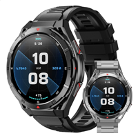 Reloj Inteligente X2-B Azul de 1.43 Pulgadas con Llamadas Telefónicas, Posicionamiento GPS de Doble Frecuencia, Brújula, Asistente de IA, Tres Protecciones para Exteriores