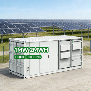 500Kwh 1Mwh 2Mwh 산업용 20피트 태양광 컨테이너 에너지 저장 시스템 선웨이 BESS 1MW 수냉식 태양광 시스템 - Product Image 1