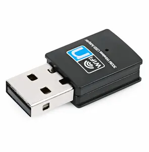 300Mbps USB WiFi Adapter Wireless LAN Network Card Adapter WiFi Dongle for Desktop Laptop PC Windows Vista/XP/2000/7/8/10,Linux