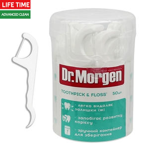 הסיטונאי 50 יח 'במקרה מעוגל אריזה שן שיניים חוט דנטלי לבחור בורר מקל - Product Image 2