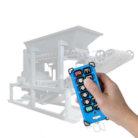 Elevador magnético de grúa para elevación de chatarra de acero, control de radio, polipasto eléctrico, control remoto inalámbrico de grúa, en el momento de la entrega