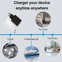 Chargeur rapide 20W PD 3.0 Prise EU |   USB-C compact pour 15/14/13/12 pour S23/S22/S21/Note20/21 |   Montre intelligente certifiée CE