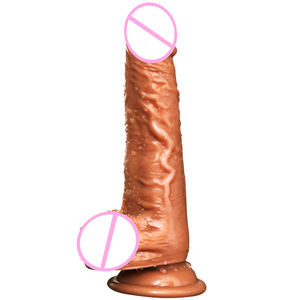 19cm realistische Silikon kautschuk Kunststoff Dildo Vibrator Medical Adult Sexspielzeug für Frauen Vagina Riesige realistische künstliche <span class=keywords><strong>Penis</strong></span> - Product Image 5
