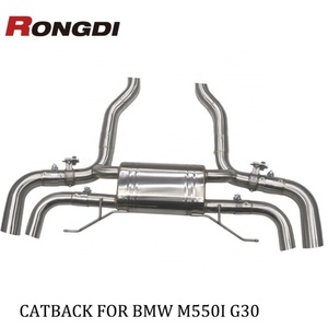 High Versatility 304 Stainless Steel Exhaust for BMW M550I G30 Perfect Fit Easy Installation Sporty Exhaust Sound - Product Image 6