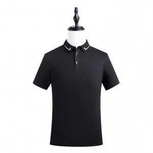 เสื้อโปโลคุณภาพสูงแบบกำหนดเองสำหรับทุกเพศทุกวัย รุ่นเสื้อโปโลสำหรับทำงาน พร้อมโลโก้ ต้านเชื้อแบคทีเรีย 7A เสื้อโปโลแขนสั้นบาง ระบายอากาศได้ดี - Product Image 3