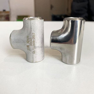 Đánh Bóng 3 cách Tri kẹp Y loại TEE 304 316 316L vệ sinh Hàn ống bằng Reducer thép không gỉ phụ kiện đường ống Tee - Product Image 6