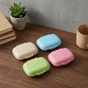 Cajas de Medicamentos Portátiles Personalizadas al por Mayor con Logotipo, Organizadores de Pastillas Semanales de Plástico Grueso, Estuches de Almacenamiento Resistentes - Product Image 6