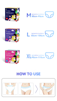 Culottes absorbantes jetables XL pour femmes, OEM, pour règles abondantes, certifiées ISO, vente en gros