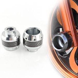 Coussinets universels en titane modifiés anti-chute pour motos électriques et scooters, pièces décoratives pour scooters, amortisseur avant - Product Image 5