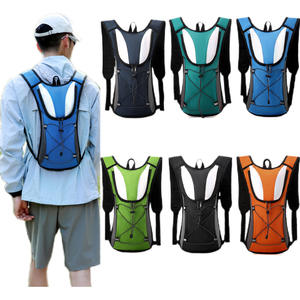 Sac à dos de cyclisme longue distance avec système d'hydratation, bandes réfléchissantes de sécurité, imperméable, pour sports de plein air et vélo - Product Image 1