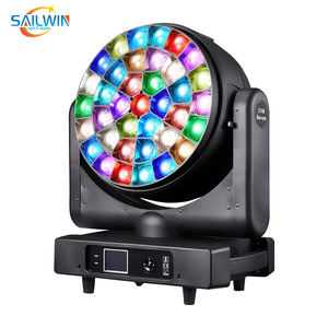Sailwin Bee Eye Moving Head K25 <span class=keywords><strong>Led</strong></span> Zoom Moving Head Wash Light Dj Stage Light 37Pcs 40W <span class=keywords><strong>Led</strong></span> Wash Bee Eye Moving Head Light - Product Image 1