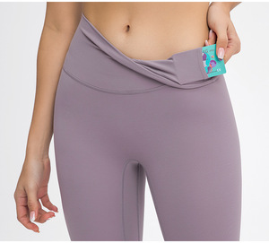 Mallas deportivas de cintura alta para mujer, ropa ajustada para gimnasio y <span class=keywords><strong>yoga</strong></span> - Product Image 5