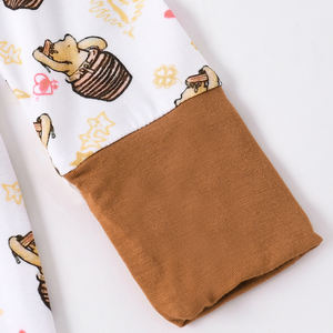 All'ingrosso ricamo su misura primavera puro bambù nuovo nato per bambini e bambine tuta abbigliamento - Product Image 4