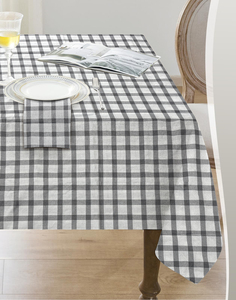 Skymoving New Custom Black and <strong>White</strong> <strong>Striped</strong> <strong>Table</strong> <strong>Cloth</strong> Polyester Cotton Tablecloth Yarn-dyed Tablecloth for Home - Product Image 6