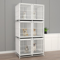 Cage pour animaux de compagnie de grande taille, respirante, avec fermeture à pression, pour chiens, oiseaux et autres animaux, pour hôpital vétérinaire