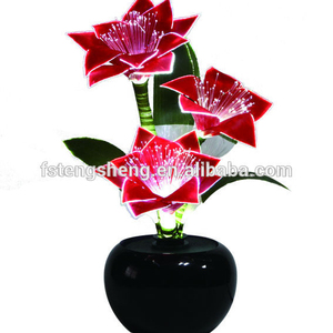 Lampes de Noël artificielles à LED RGB avec vase, décoratives <span class=keywords><strong>pour</strong></span> la table, <span class=keywords><strong>pour</strong></span> la fête <span class=keywords><strong>des</strong></span> mères, nouveauté 2024 - Product Image 2