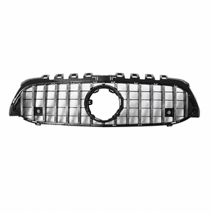 Calandre avant <span class=keywords><strong>Mercedes</strong></span> Classe A W177 2019-2023+ <span class=keywords><strong>4</strong></span> styles Ciel étoilé Vertical GT AMG Bra en plastique ABS, ajustement direct, plusieurs couleurs - Product Image 5