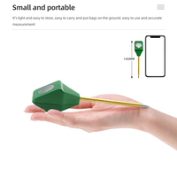 Kit de test de sol agricole (3-en-1) - Surveillance précise du pH, de l'humidité et de la luminosité du soleil avec écran LCD -10°C à 60°C - Personnalisable pour l'agriculture