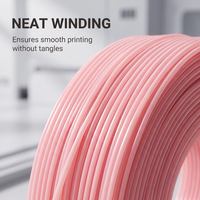 Filamen PETG Profesional 1.75mm Ekstrusi Halus Bahan Cetak 3D Bebas Kusut Gulungan Plastik untuk Printer FDM Teknik OEM