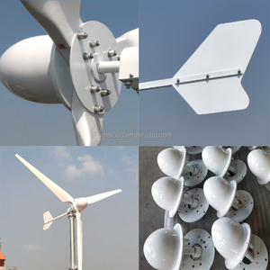 Generadores de Energía Eólicos Horizontales SK 6KW 8KW 48V 96V 220V 380V CE Blancos PMG 10KW - Product Image 2