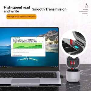 Boîtier de charge de batterie tout-en-un pour <span class=keywords><strong>GoPro</strong></span> Hero 12/11/<span class=keywords><strong>10</strong></span>/9, boîte de rangement à charge rapide pour batteries de caméra d'action - Product Image 5